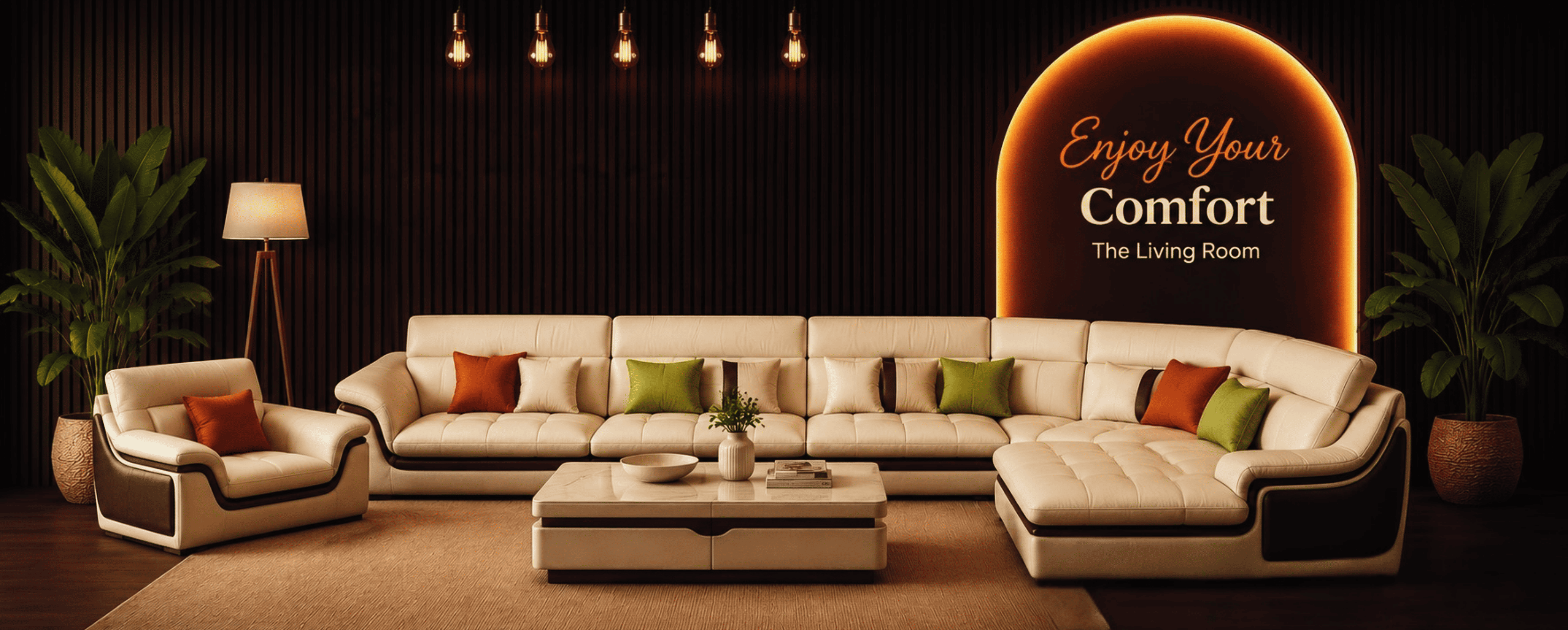 Sofa Set	Four-seater sofa set